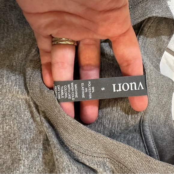 Vuori Energy Tank in Heather Grey - Picture 12 of 13